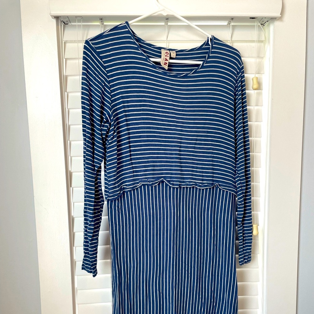Anthropology Striped Dress